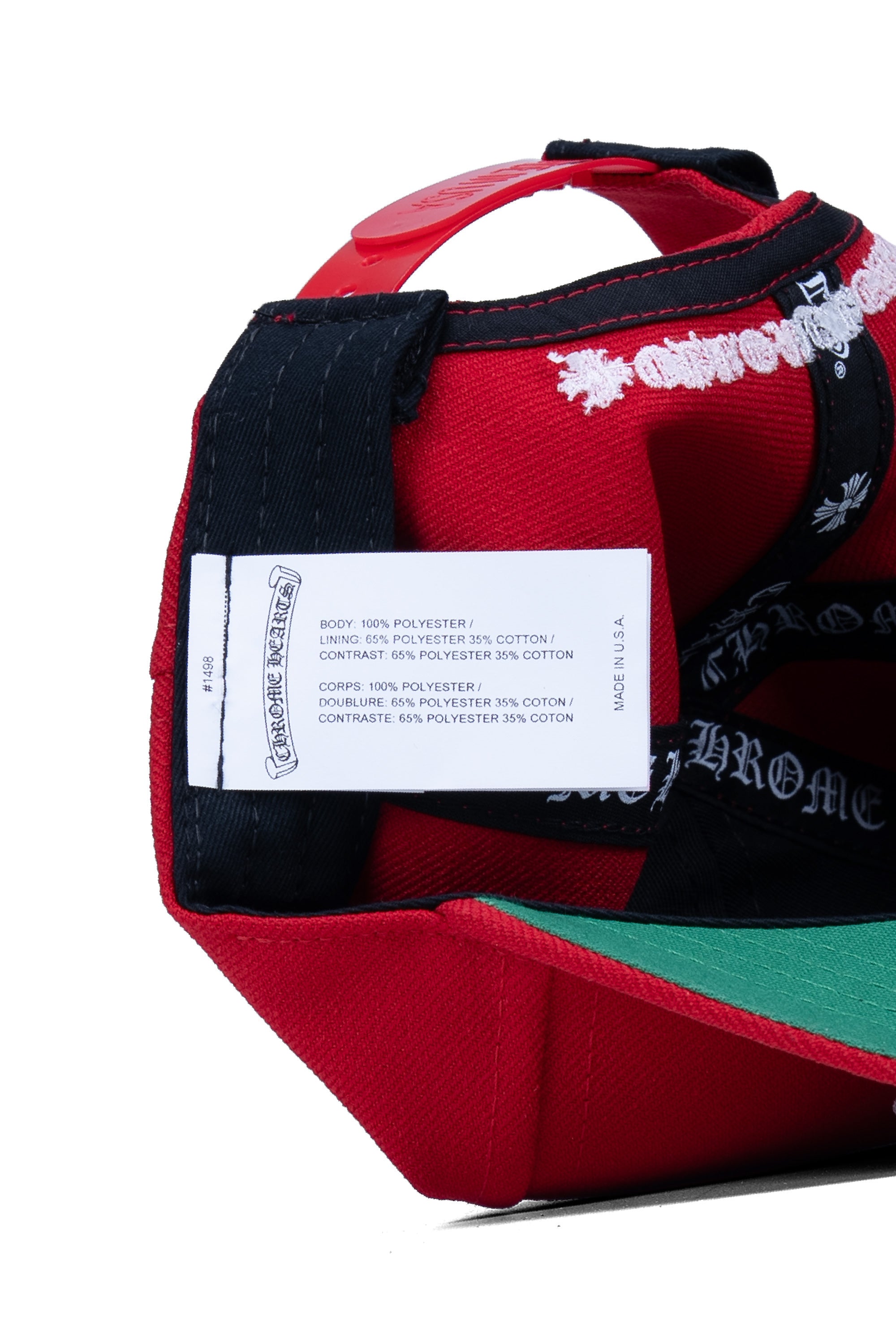 CH Baseball Cap Red/White