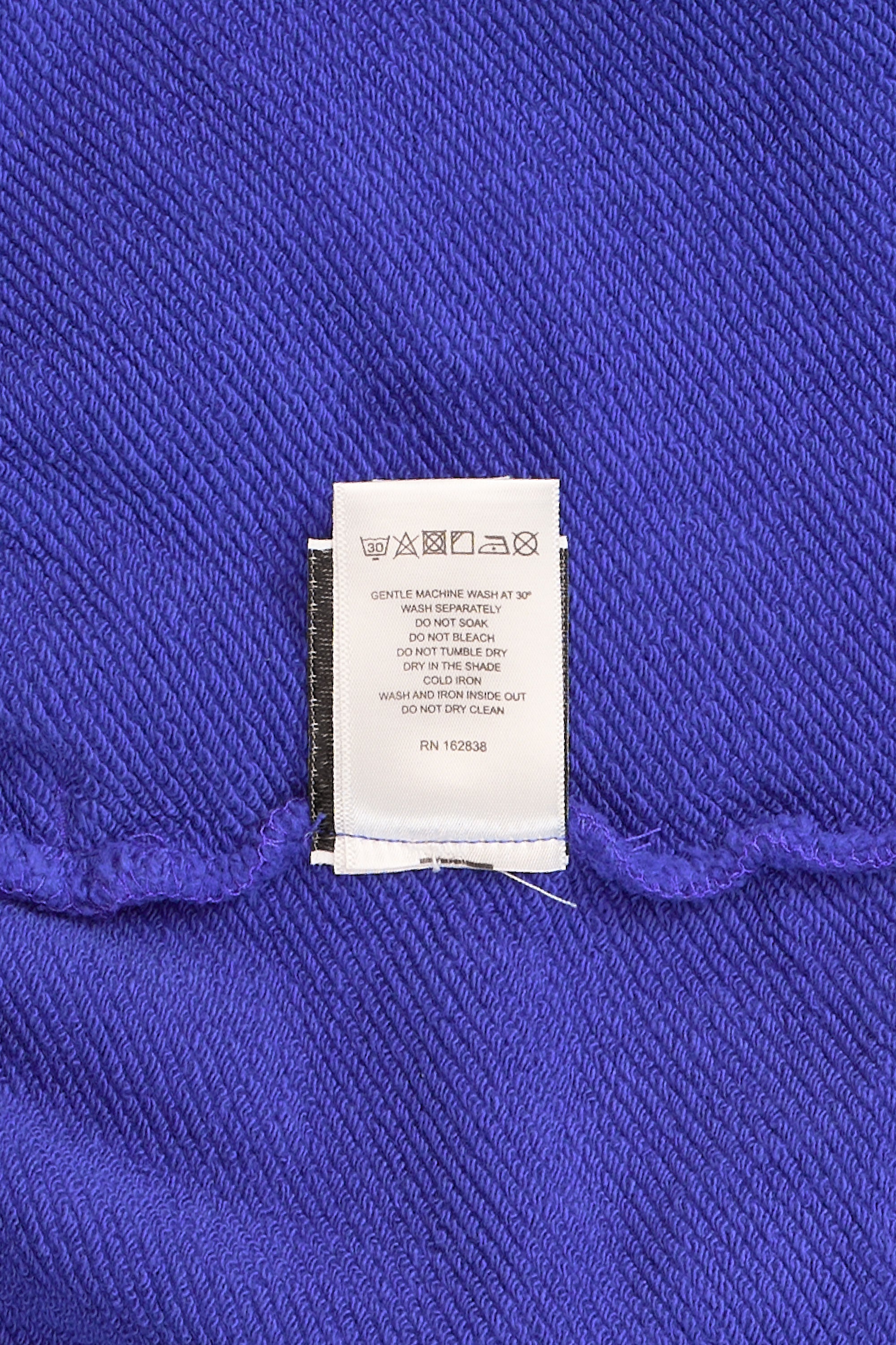 Mono Cotton Wreath Sweat Shorts Washed Blue