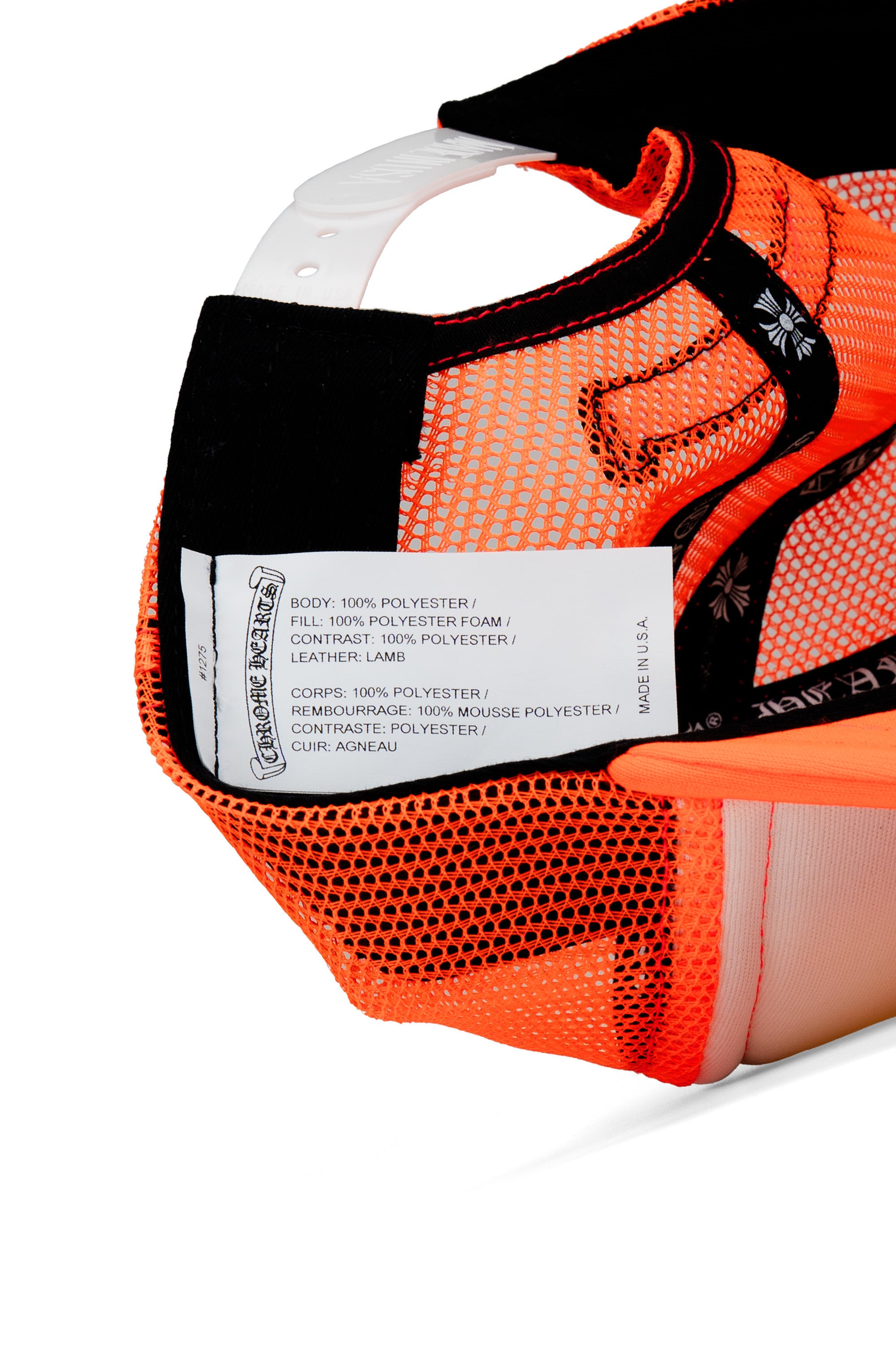 Triple Cross Trucker Cap Orange