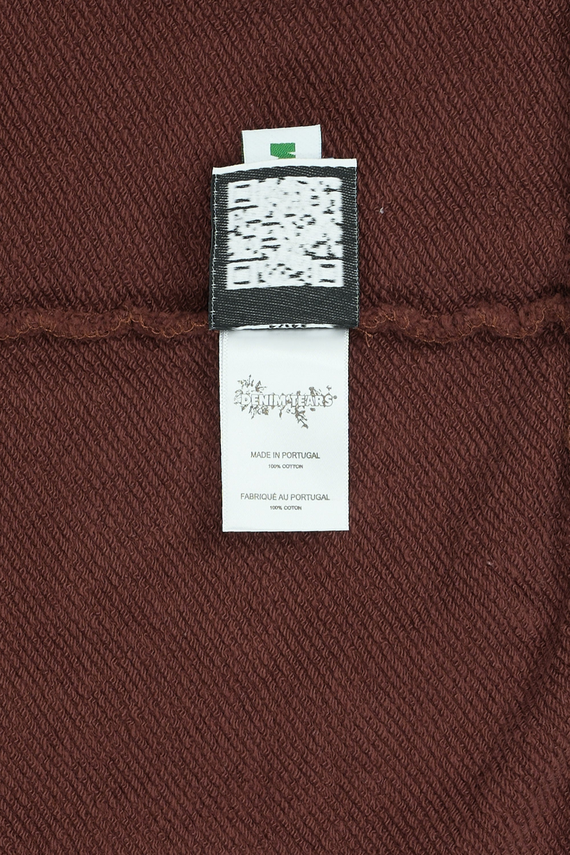 Mono Cotton Wreath Hoodie Brown