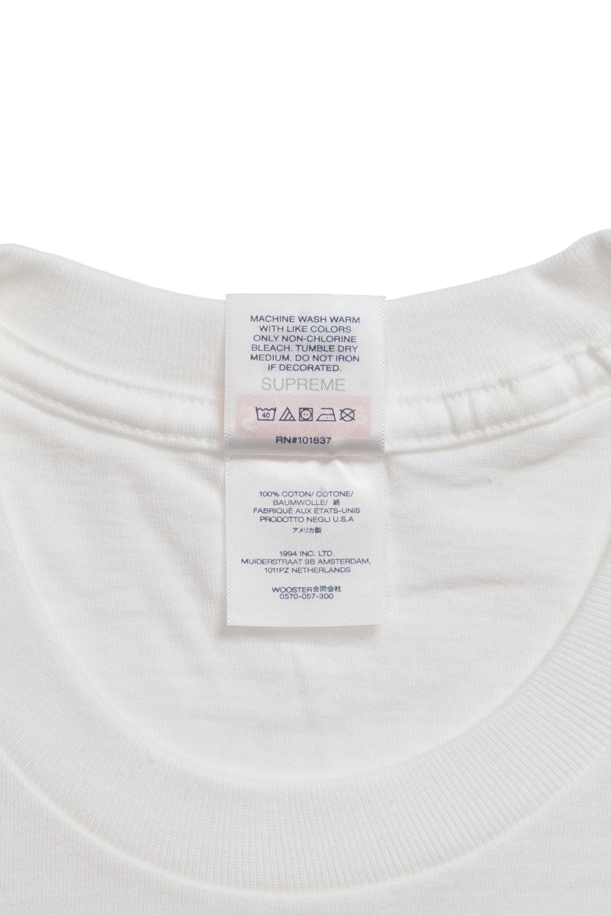 Box Logo Tee (FW23)	White