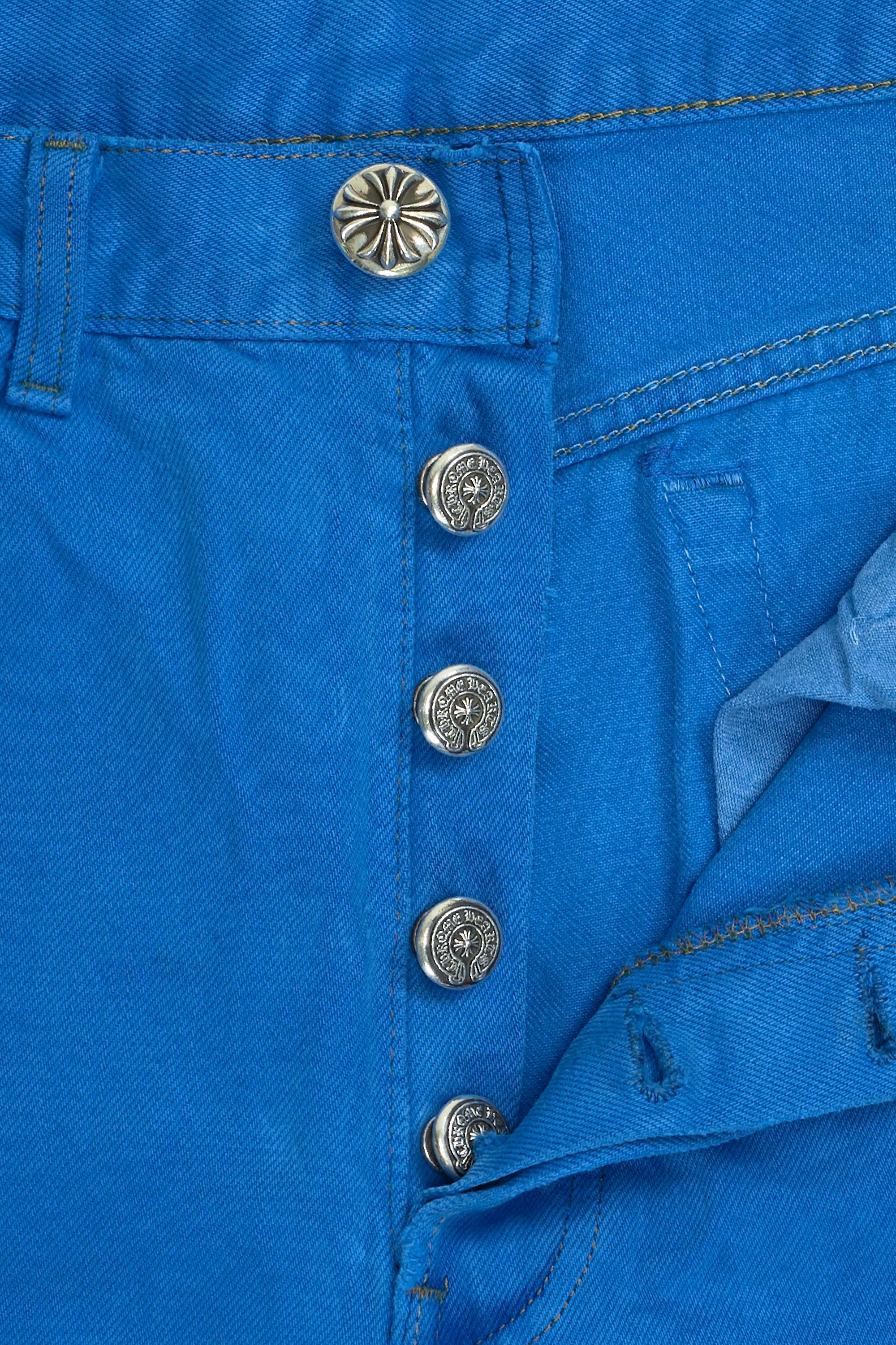 Levi's 501 London Cross Patch Jeans Blue