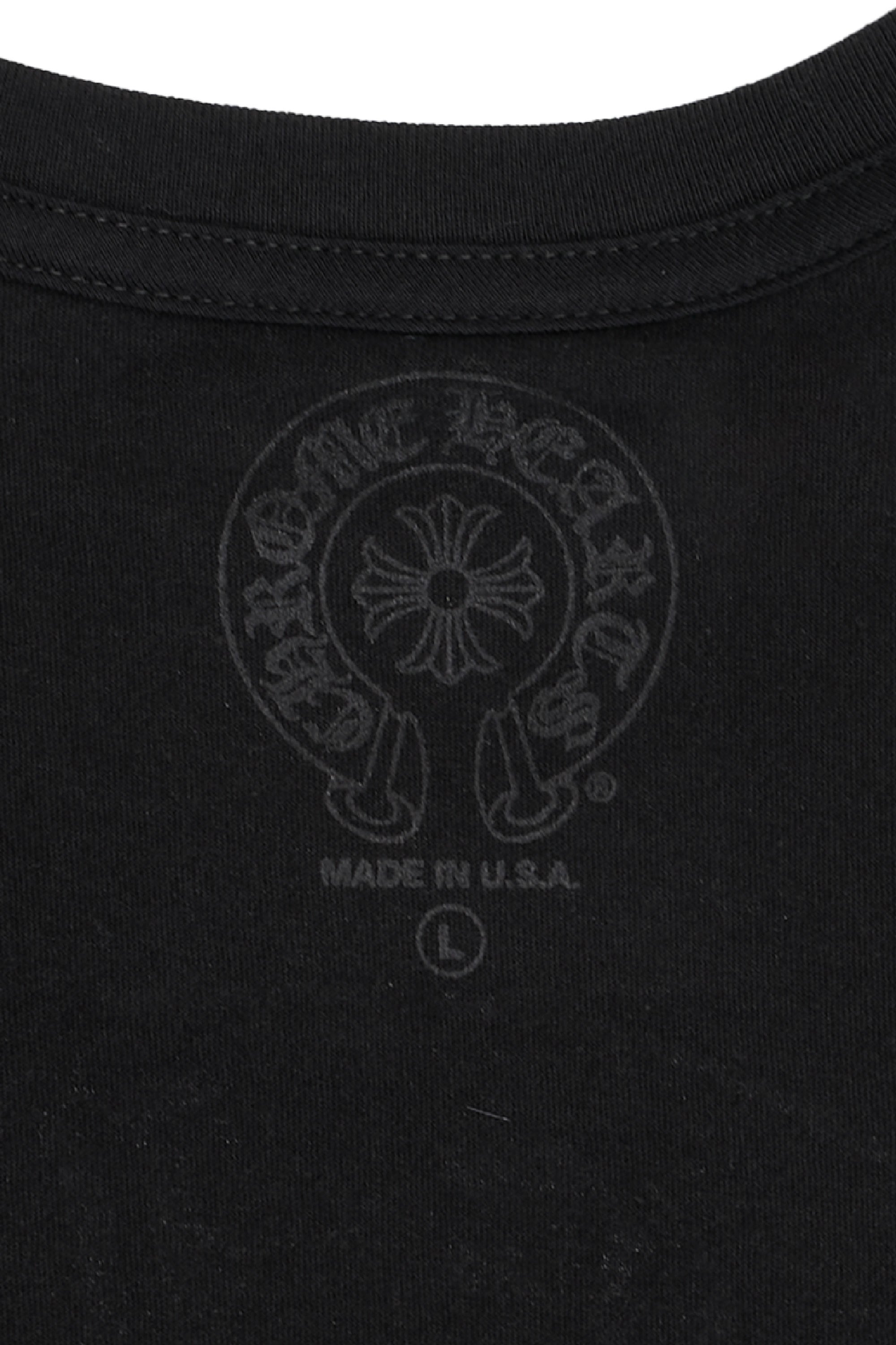 Horseshoe Logo T-shirt Black/Pink
