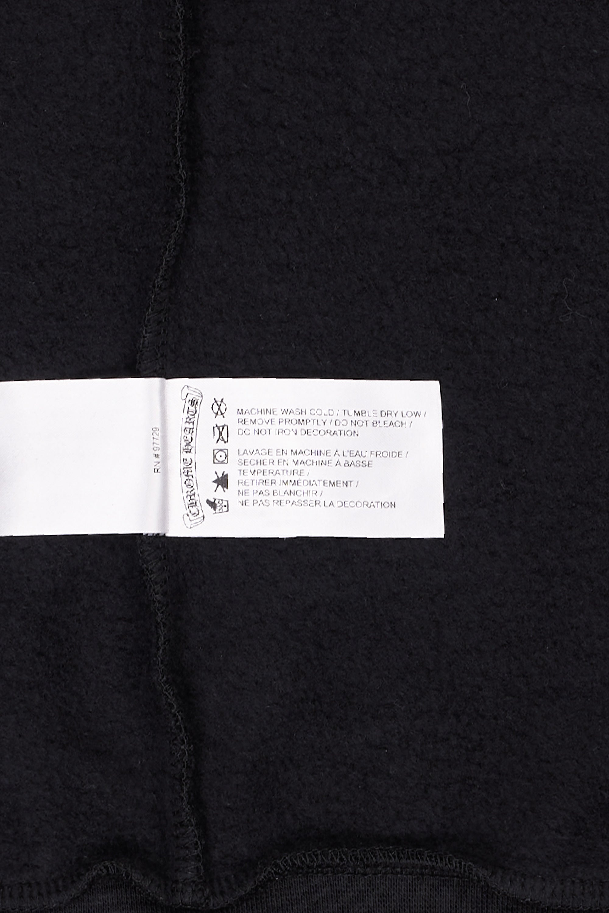 Exclusive London Horseshoe Logo Hoodie Black