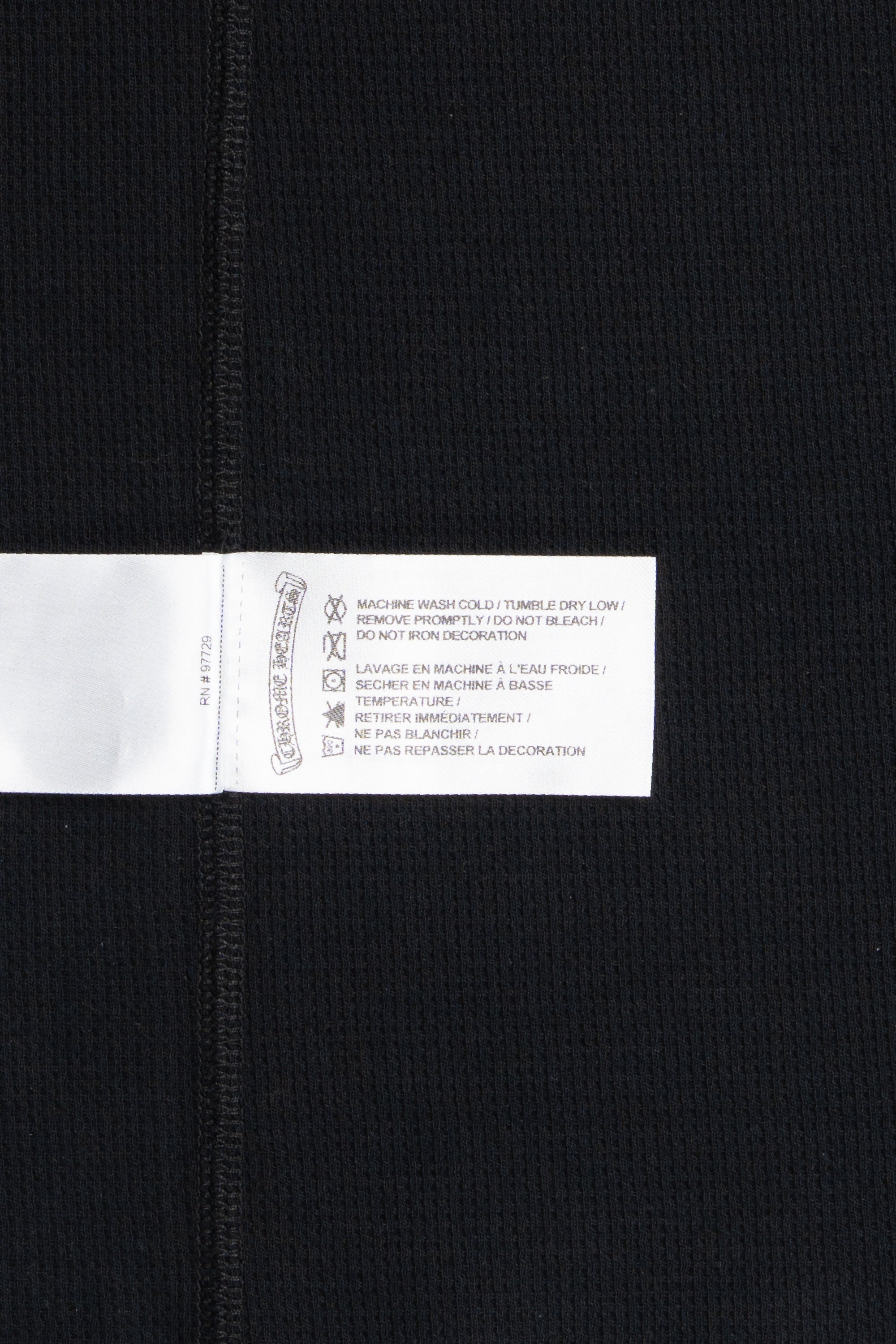 Dagger Waffle Thermal L/S T-shirt Black