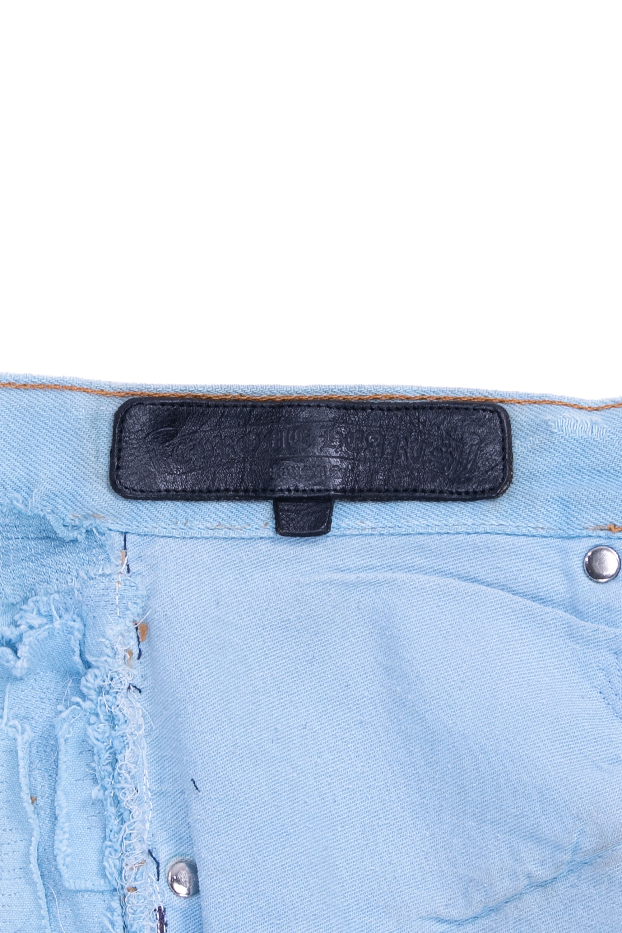 Levi's 501 Miami Cross Patch Jeans Light Blue