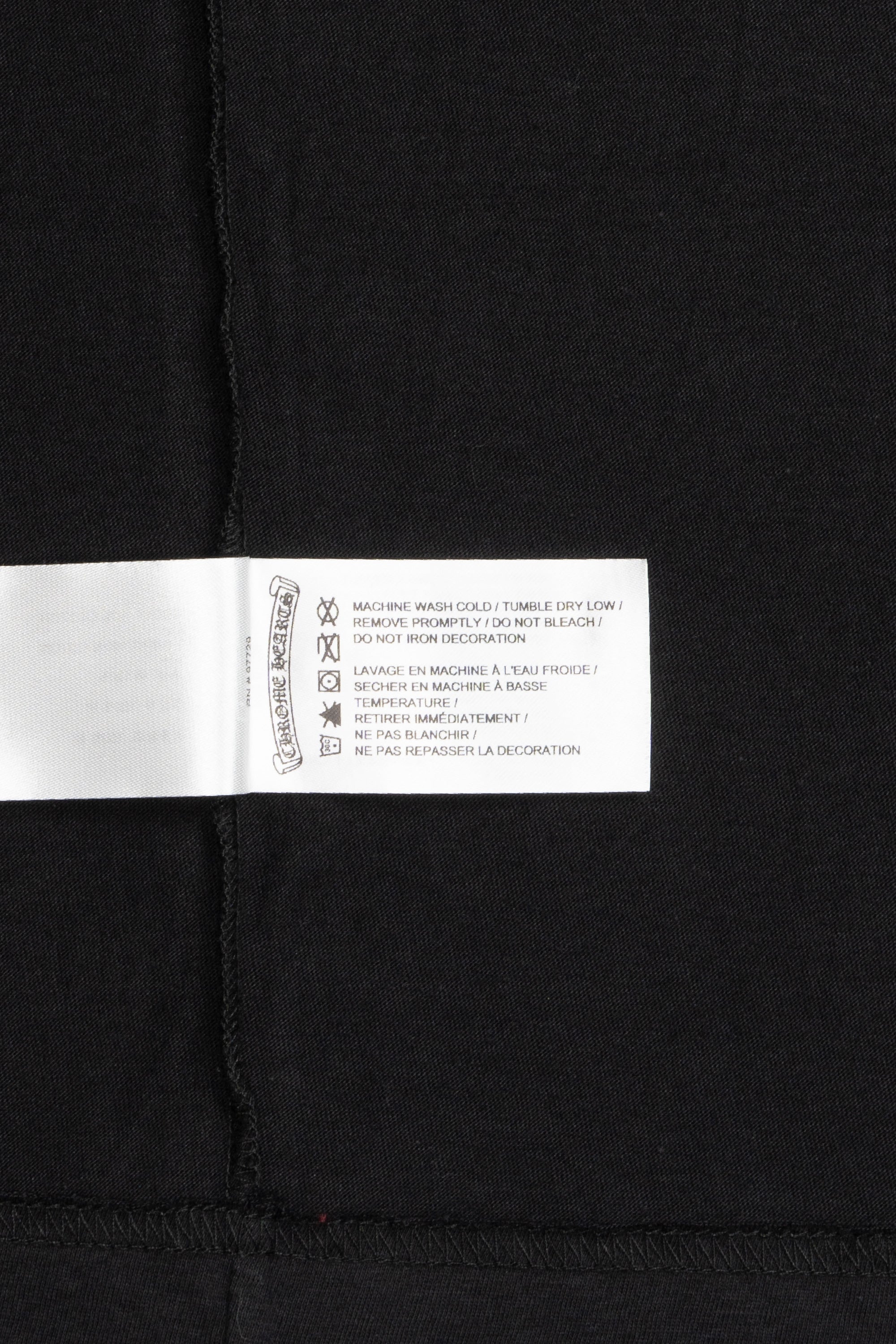 Scroll Logo T-shirt Black