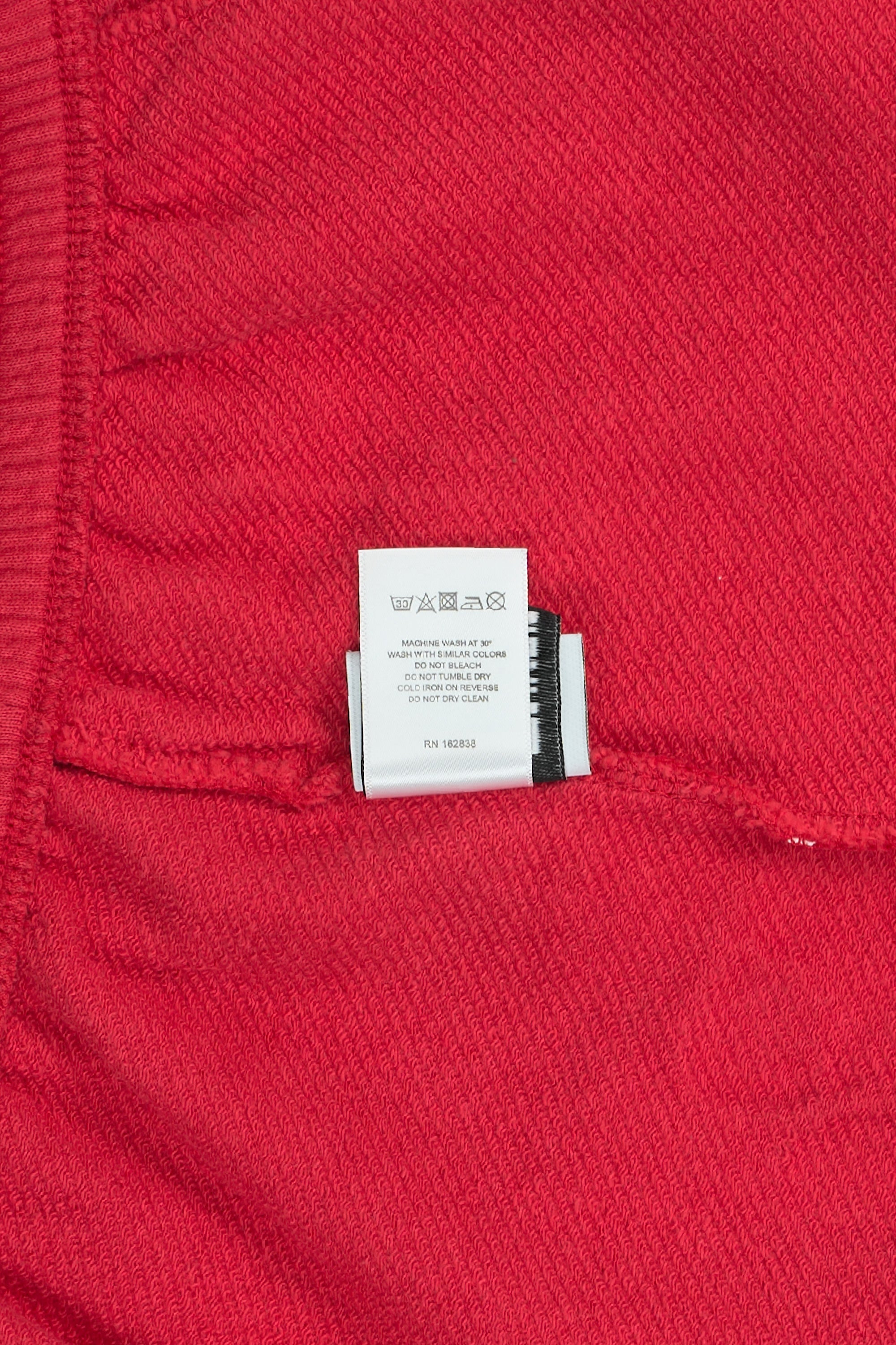 Cotton Wreath Shorts Red