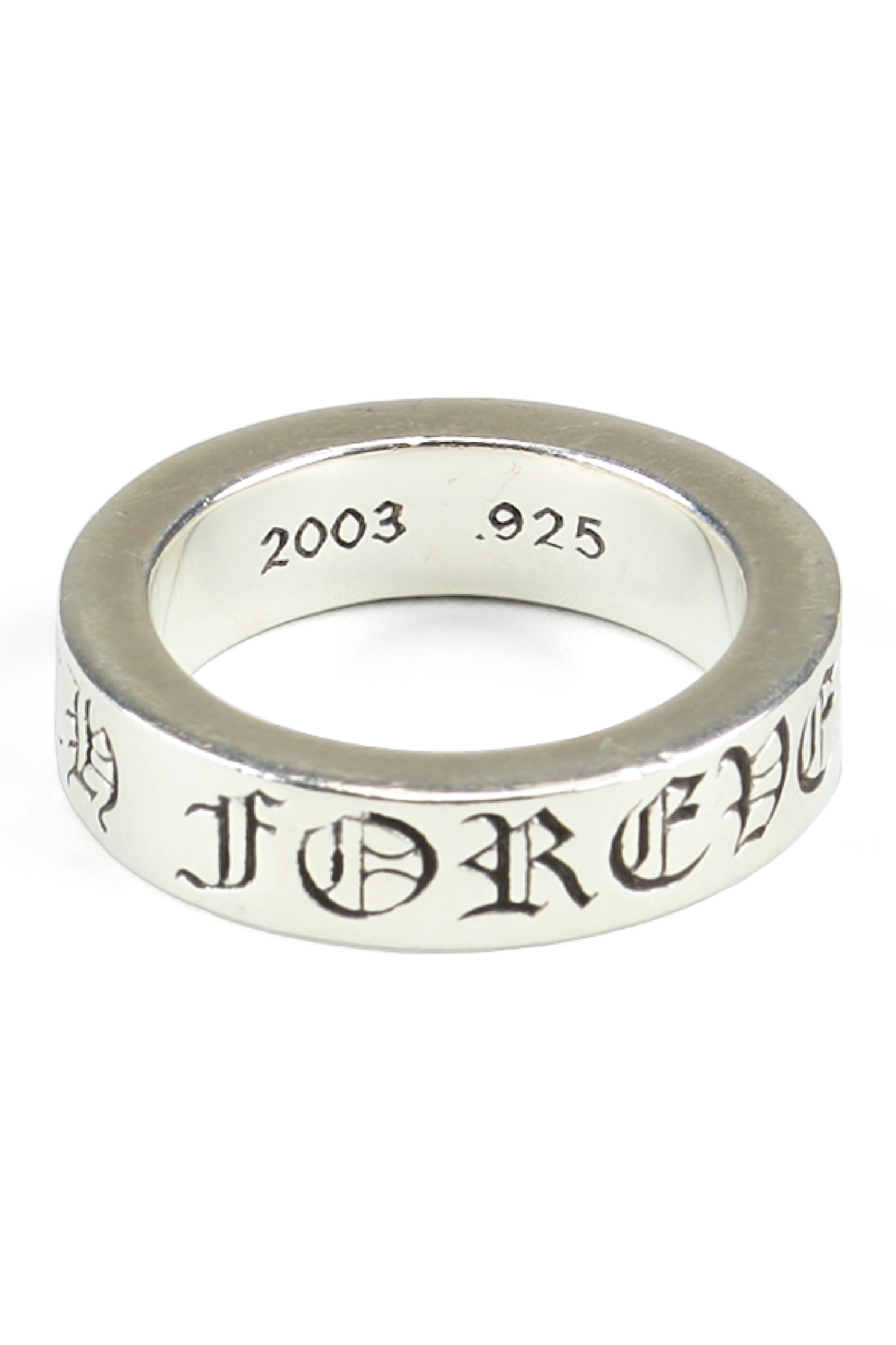 Ruby Spacer Forever Ring 6mm Silver