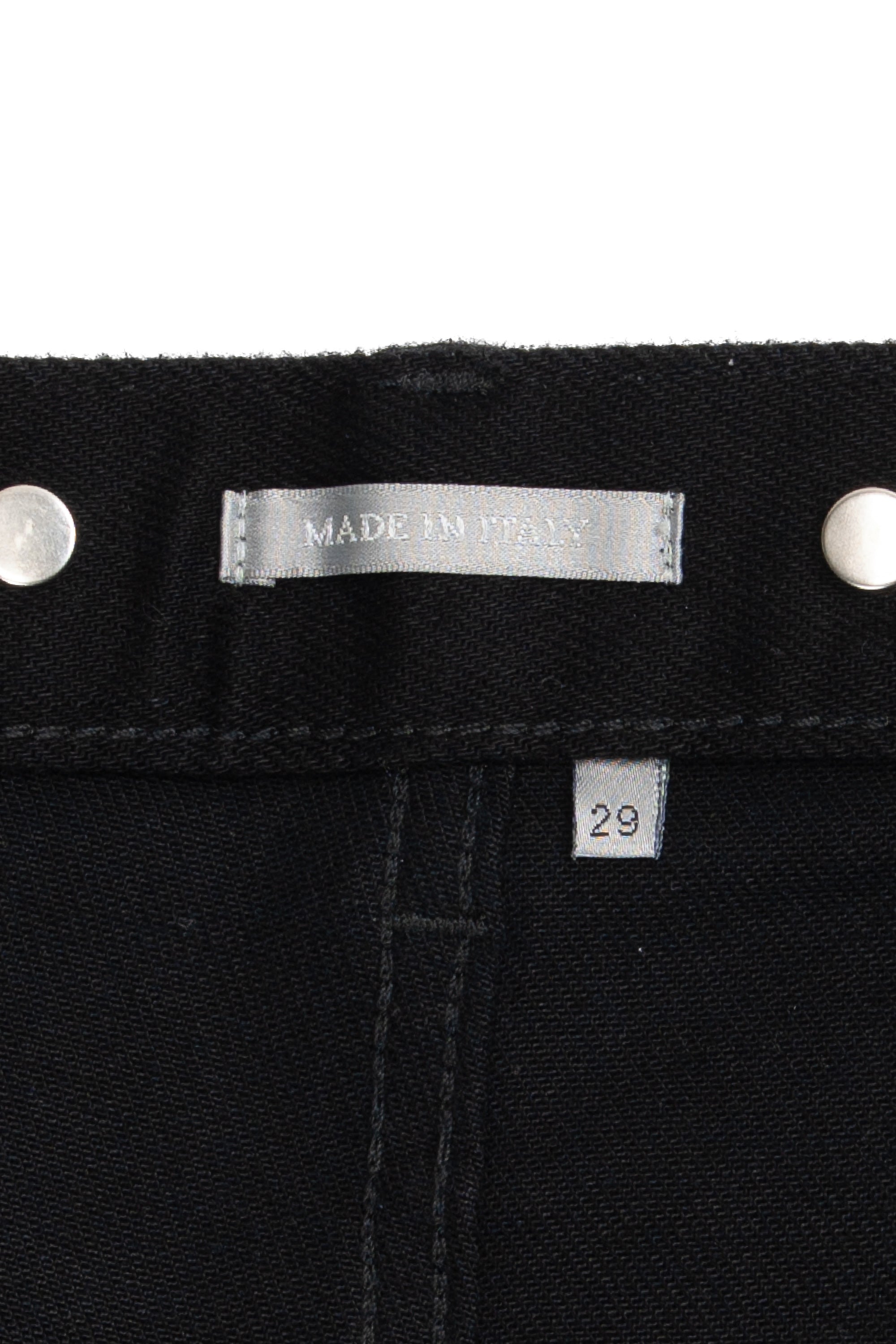 Bee Embroidery Jeans Black