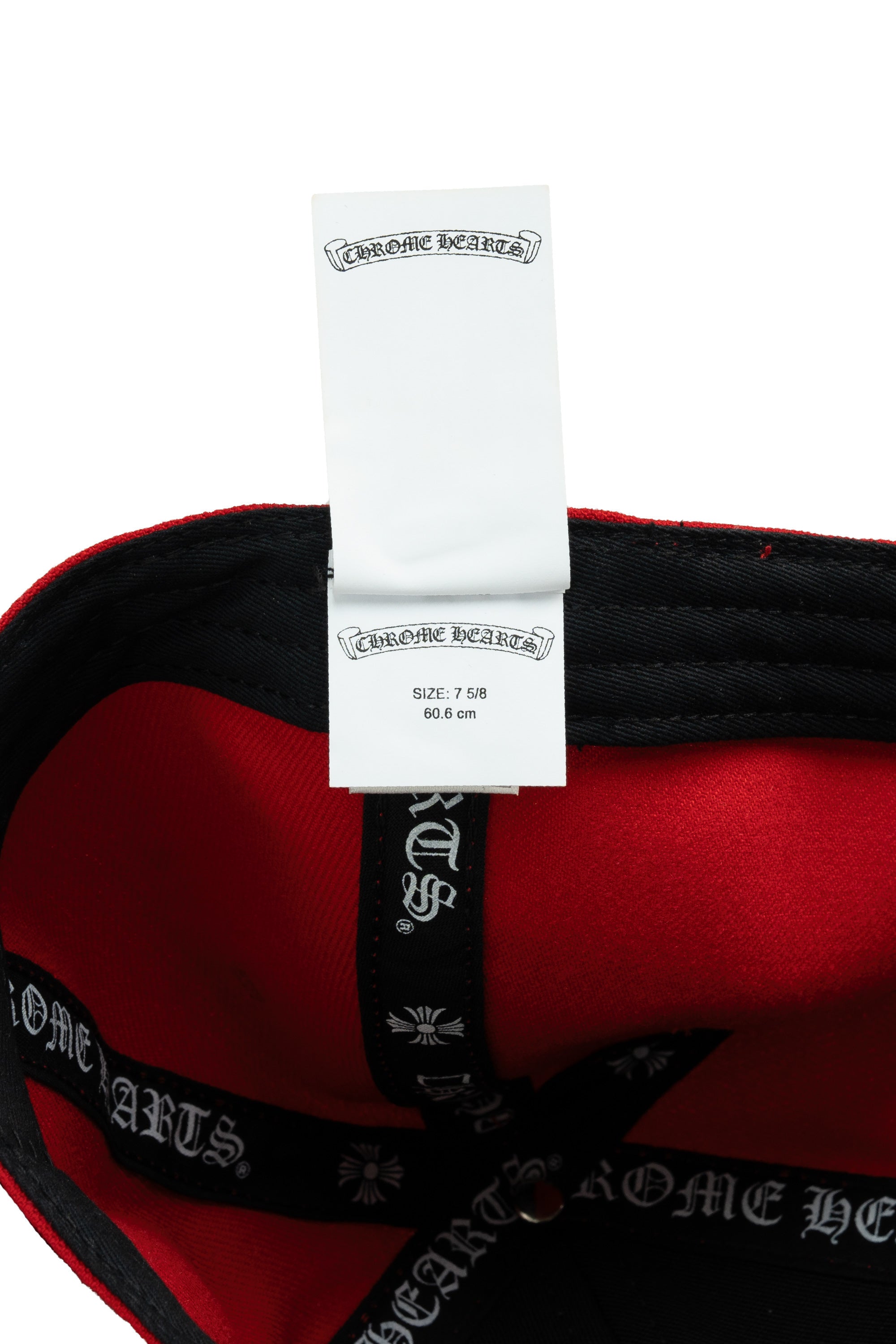 Wool Acrylic Serge Viny Hearts Fitted Hat Red