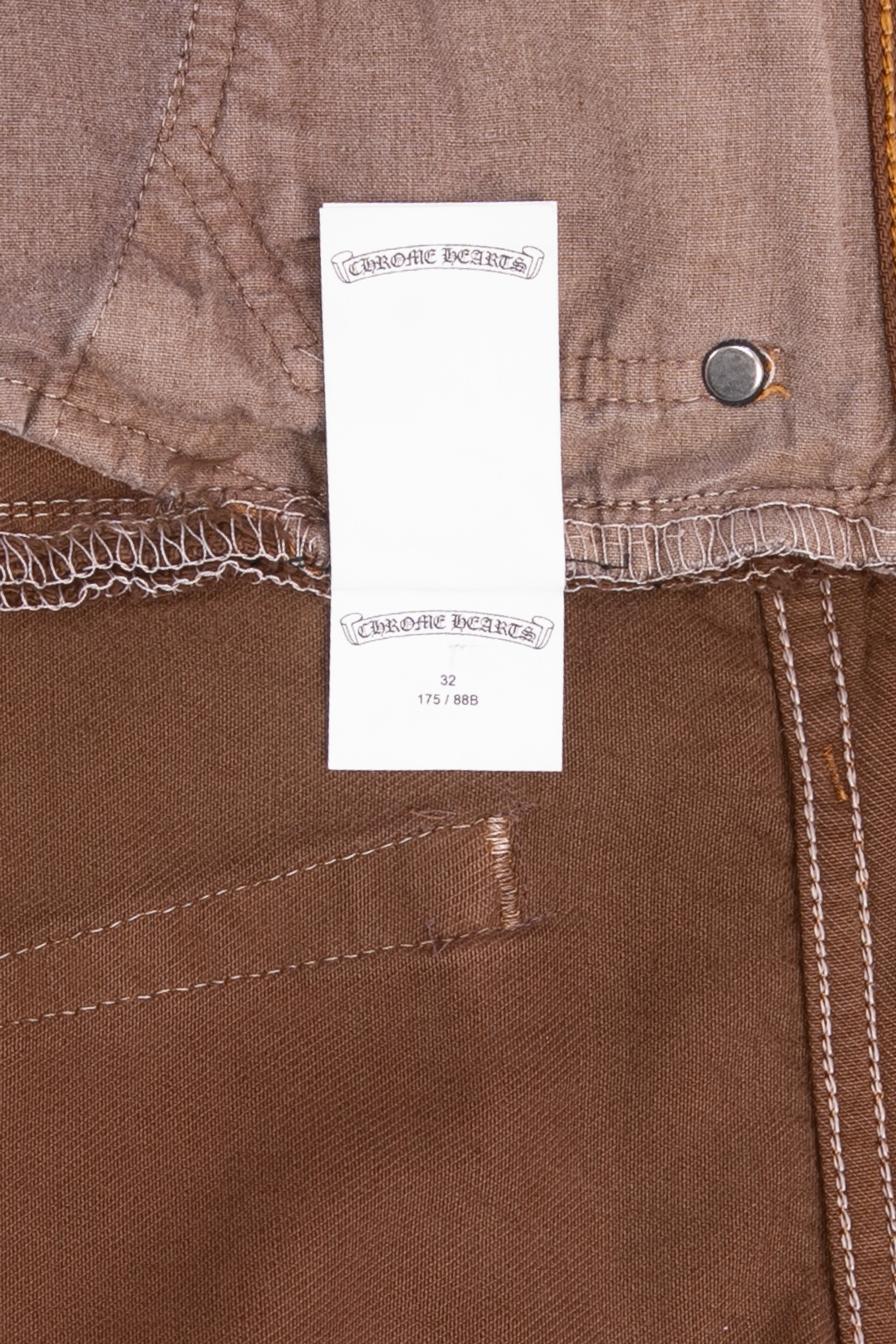 Levi's 501 Cross Patch Jeans Brown