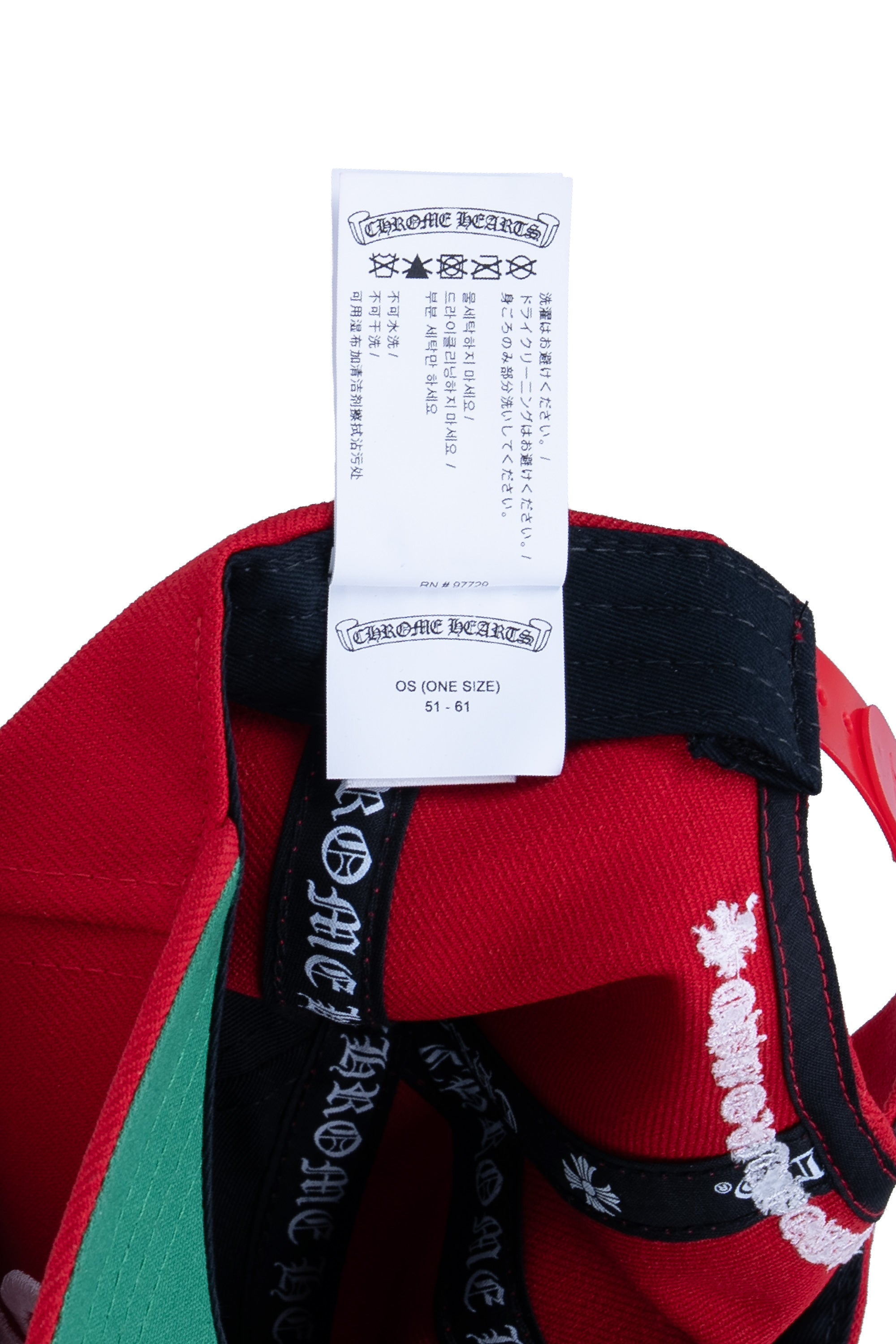 CH Baseball Cap Red/White