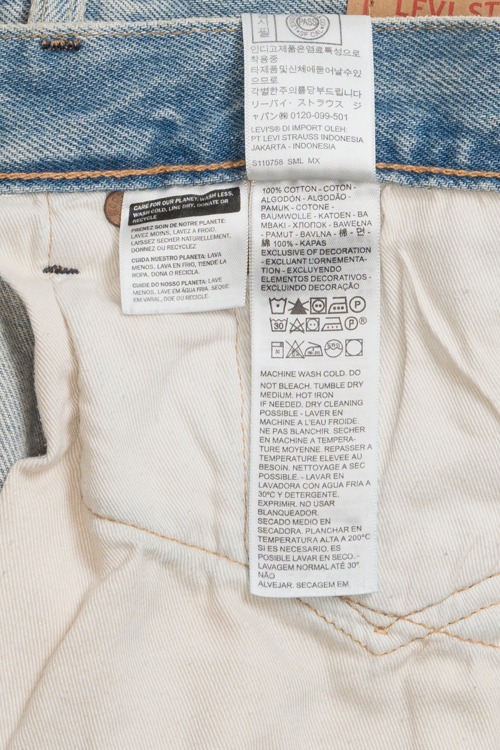 501 Jeans Light Wash