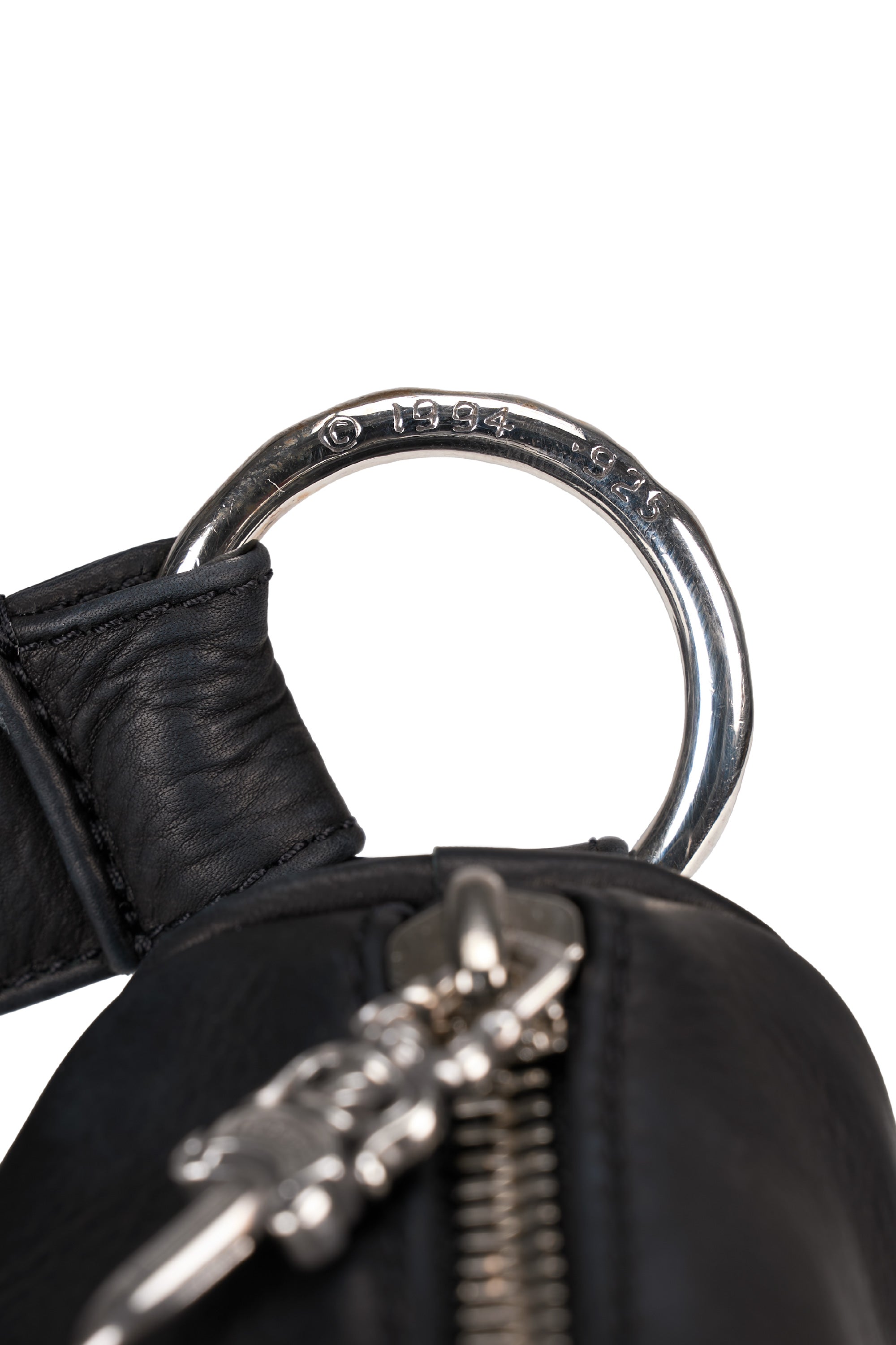 Hobo Leather Bag Black