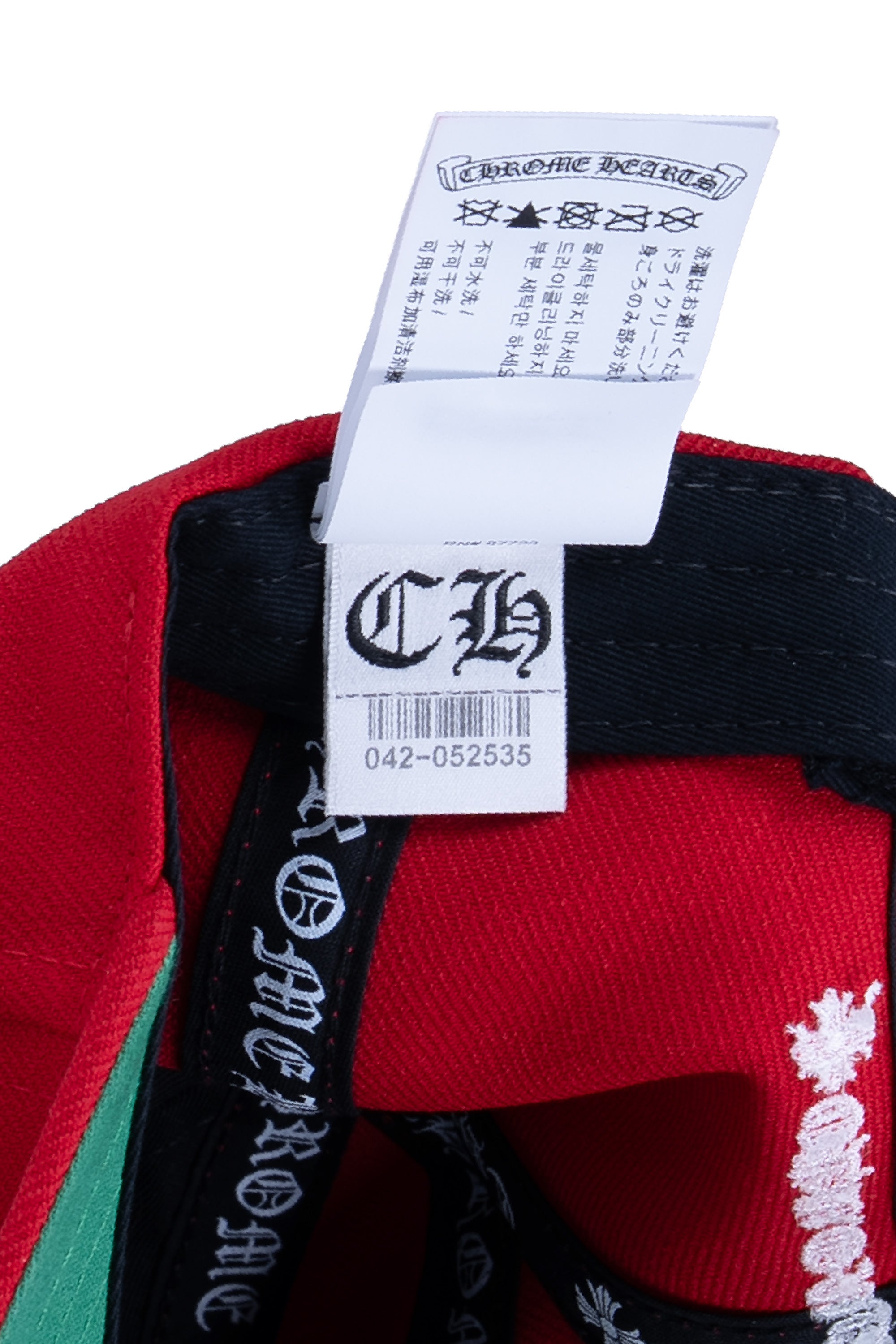 CH Baseball Cap Red/White