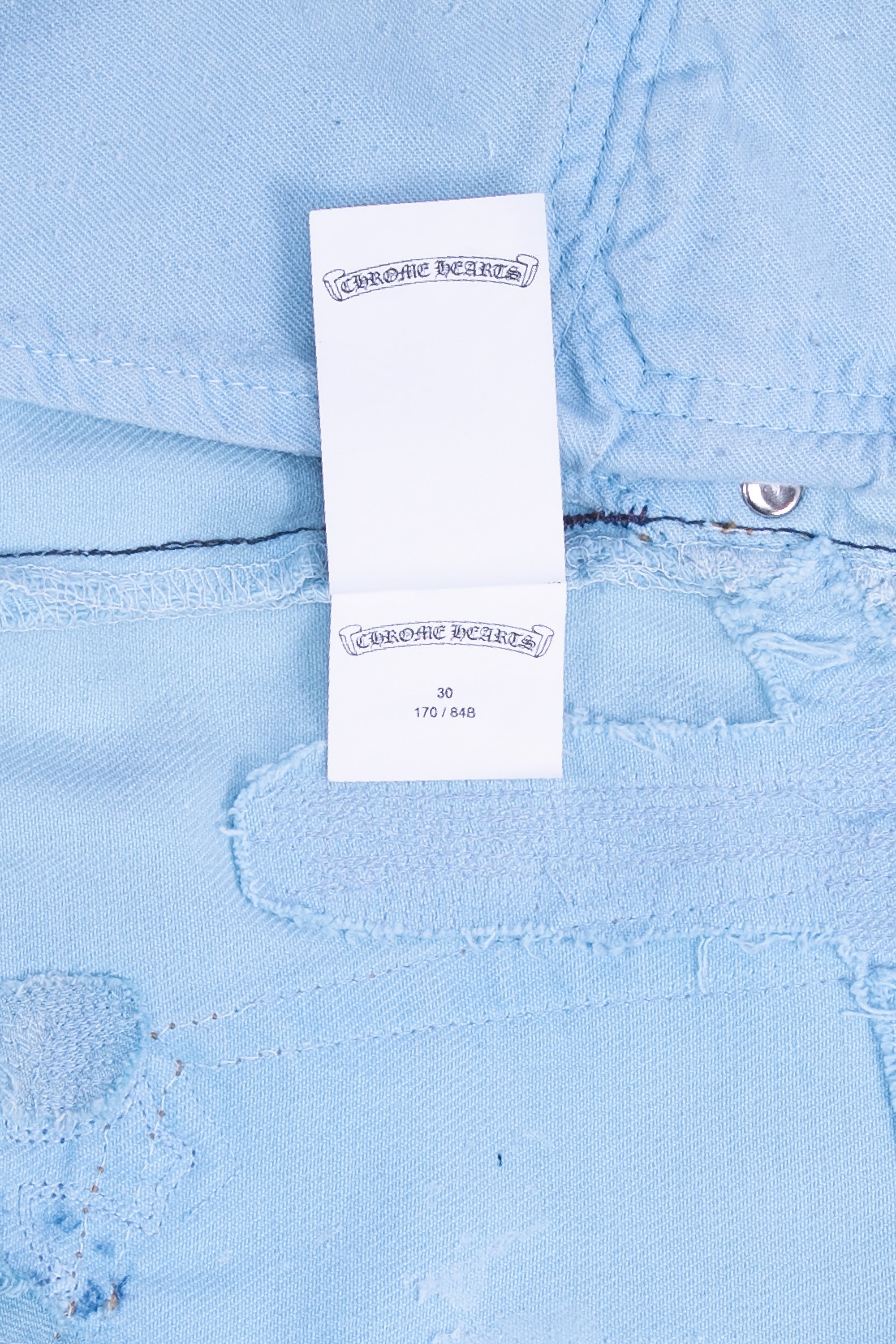 Levi's 501 Miami Cross Patch Jeans Light Blue