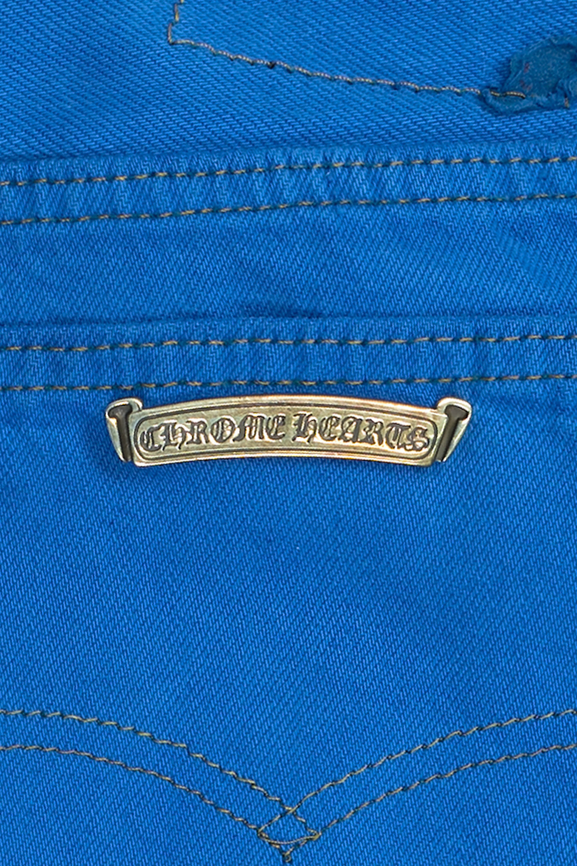 Levi's 501 London Cross Patch Jeans Blue
