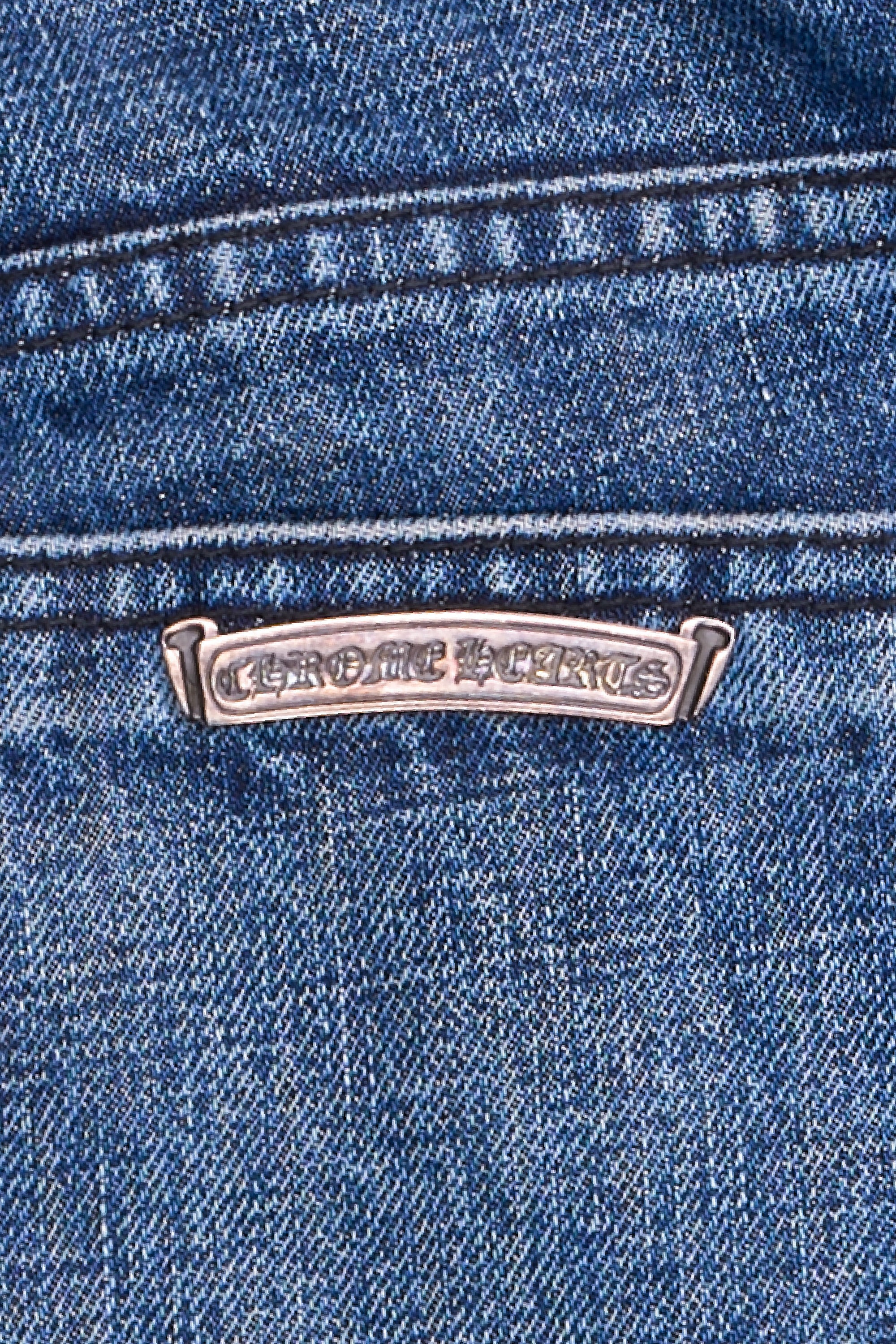 Cross Patch Fleur Knee Jeans Blue