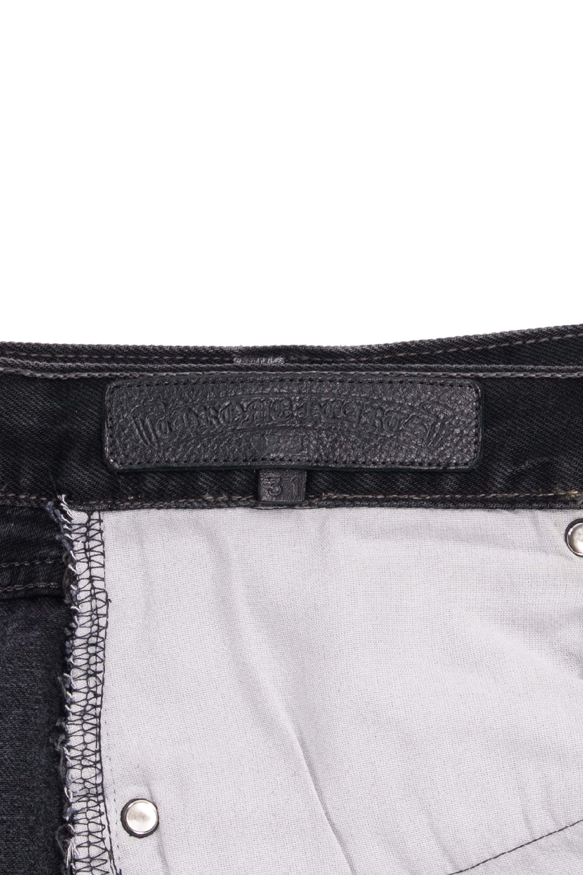 Levi's 501 Exclusive New York Cross Patch Jeans Black