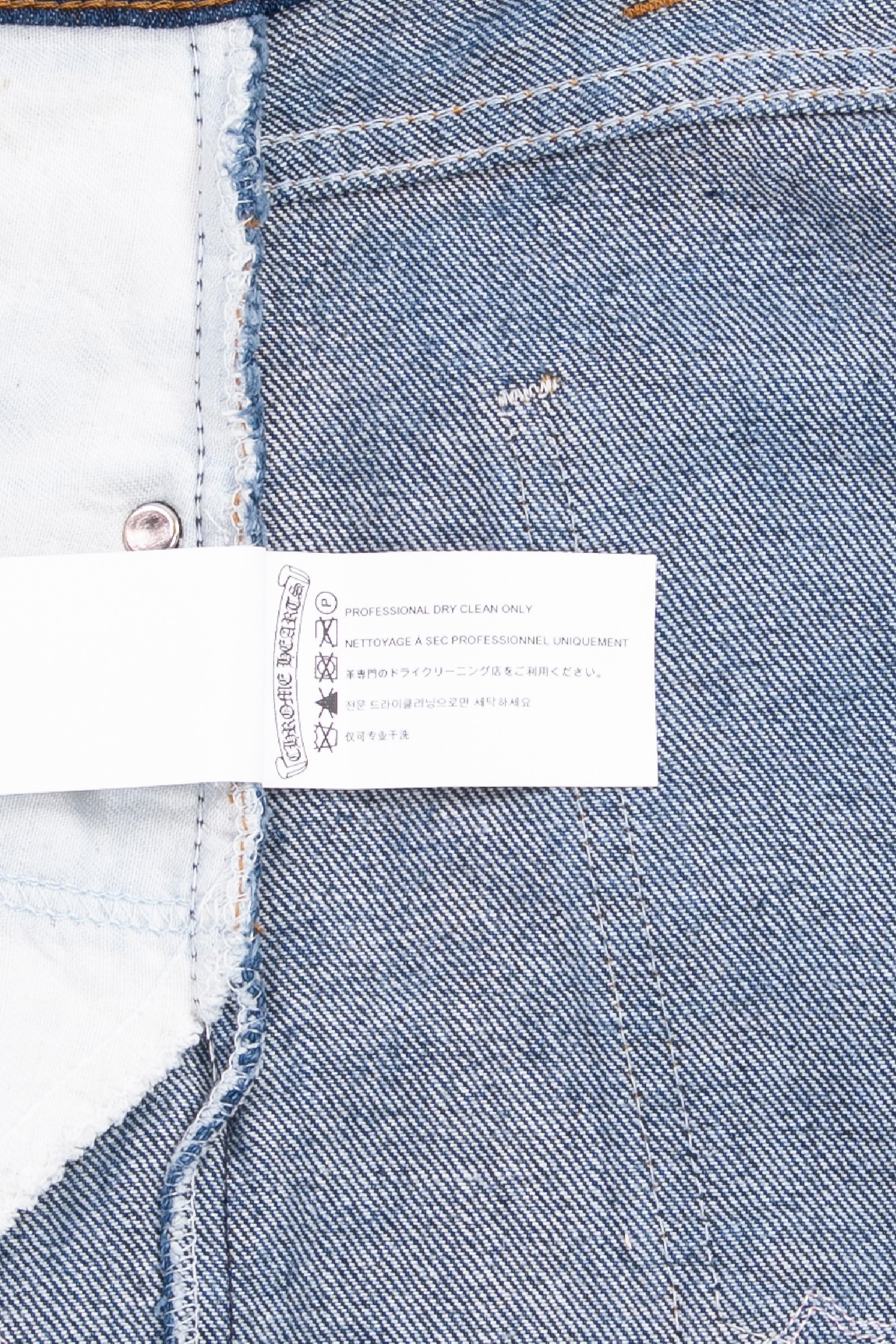 Levi's 505 Miami Cross Patch Jeans Blue/Pink