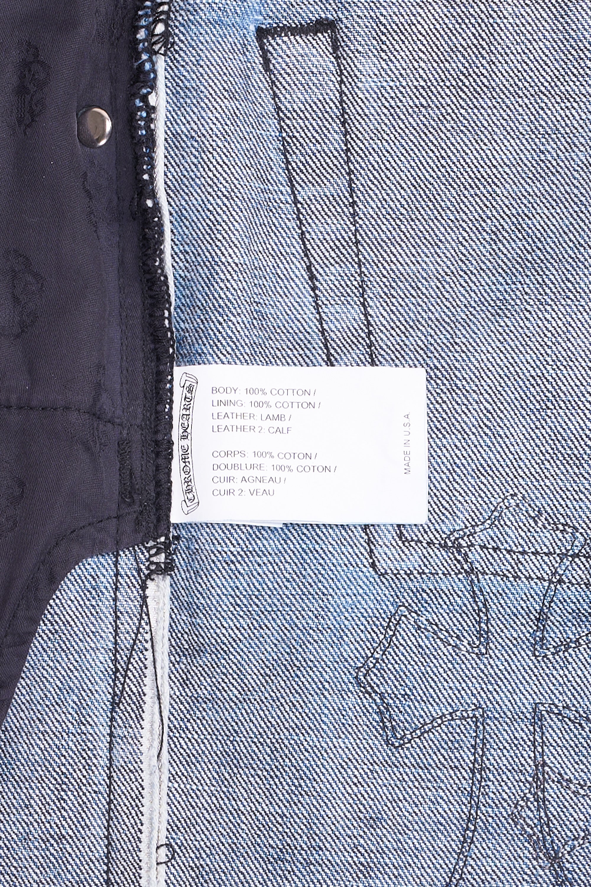 Cross Patch Fleur Knee Jeans Blue