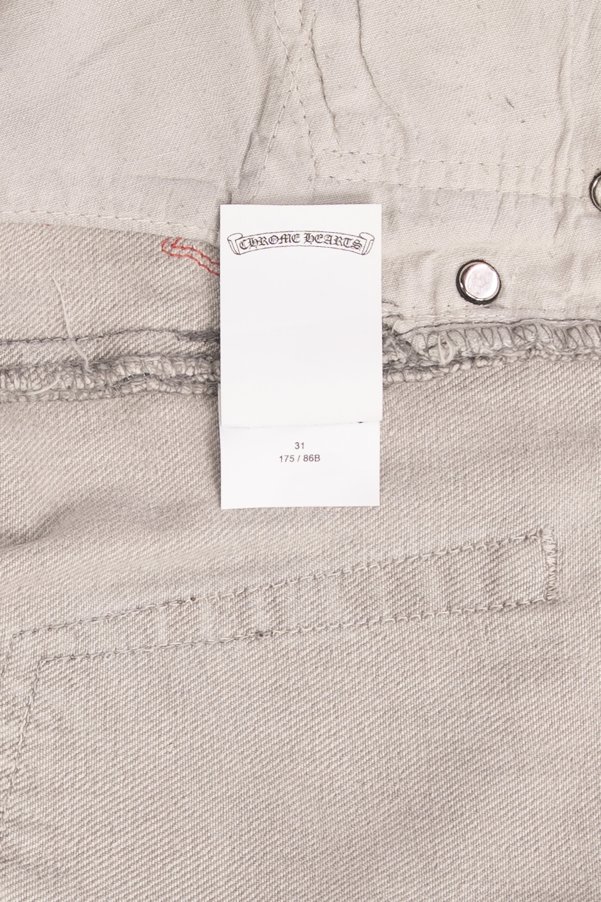 Levi's 501 Exclusive Tokyo Cross Patch Jeans Grey