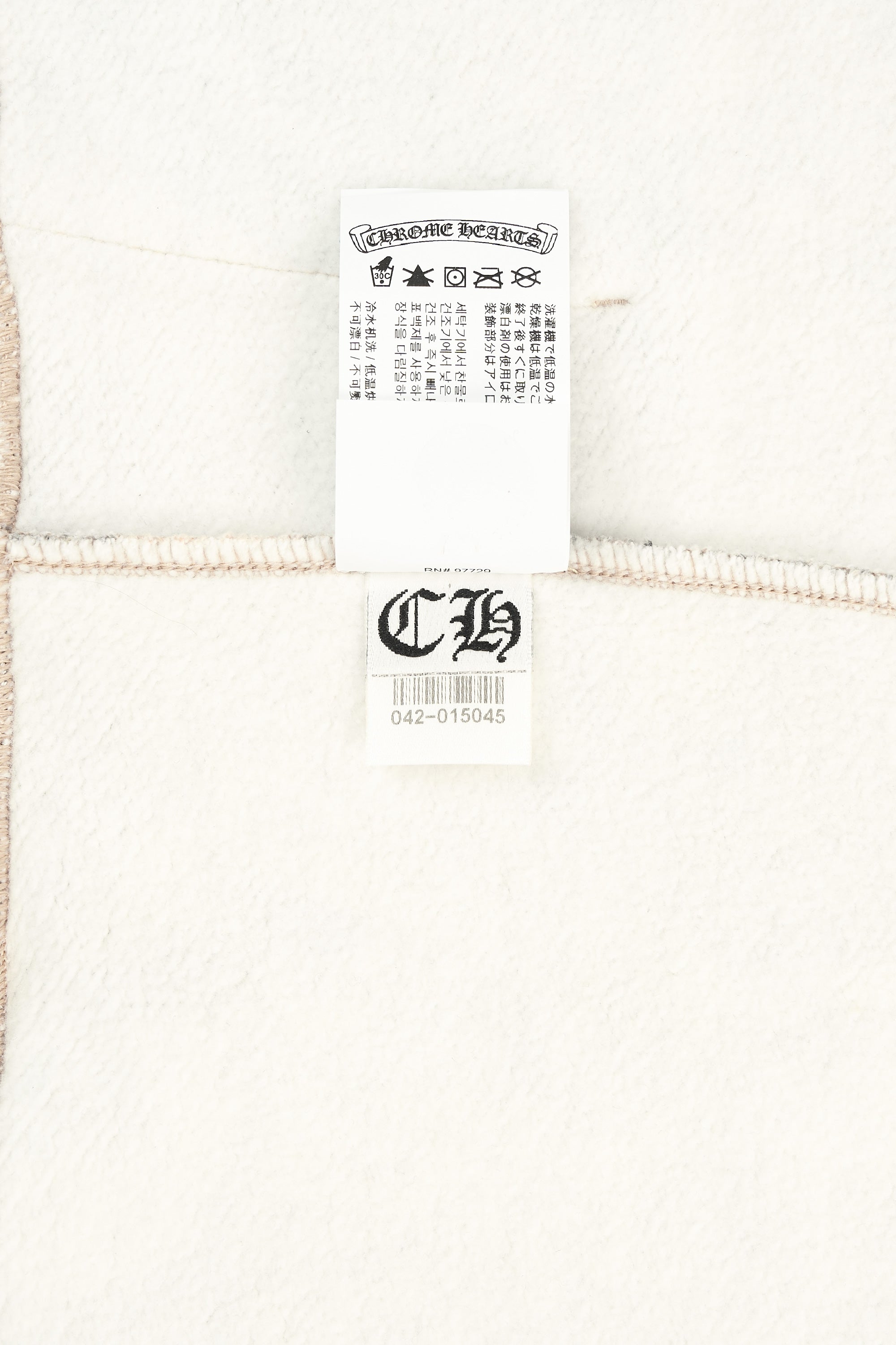 NOCTA Leather Horseshoe Logo Hoodie