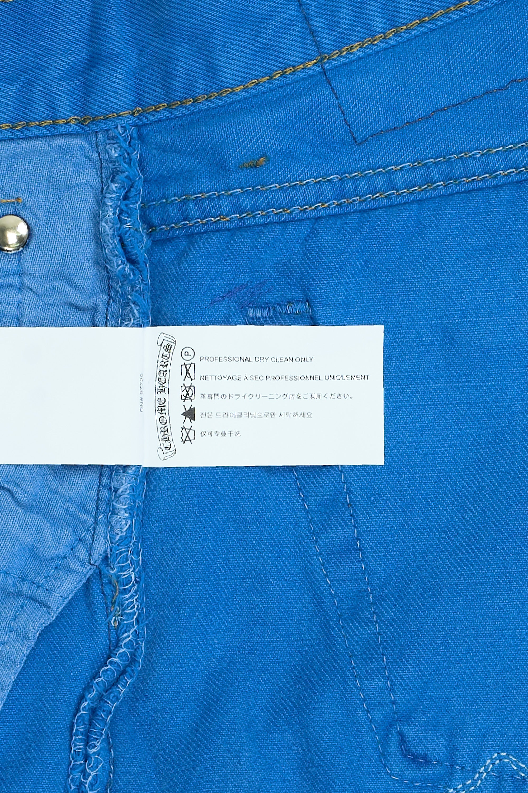 Levi's 501 London Cross Patch Jeans Blue