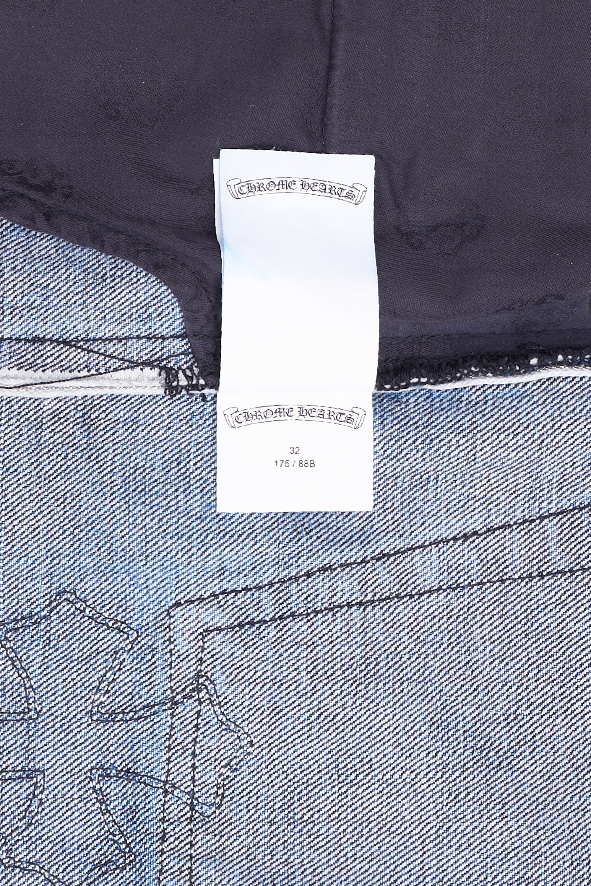 Cross Patch Fleur Knee Jeans Blue