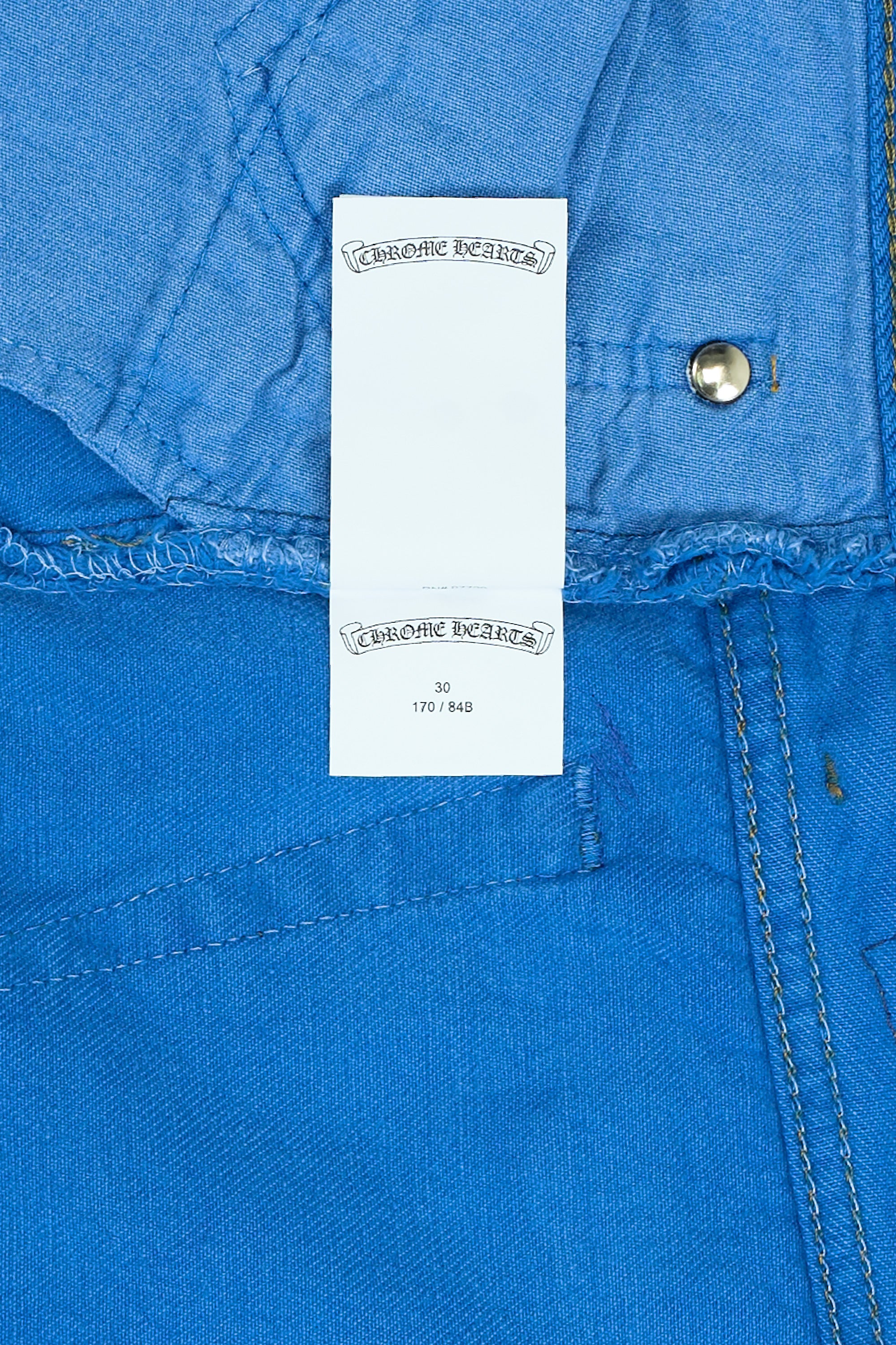 Levi's 501 London Cross Patch Jeans Blue