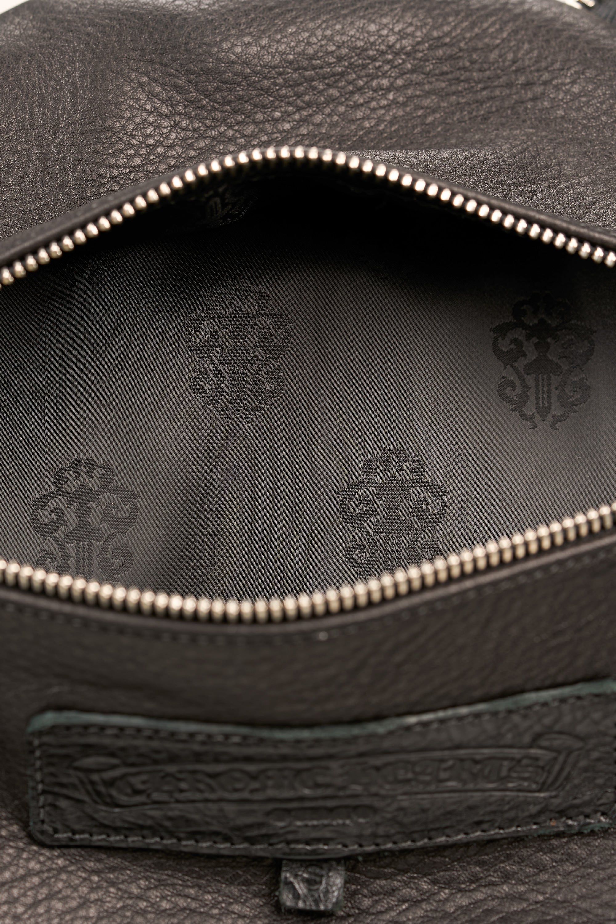 Cemetery Multi Patch Duffle Gym Bag Black