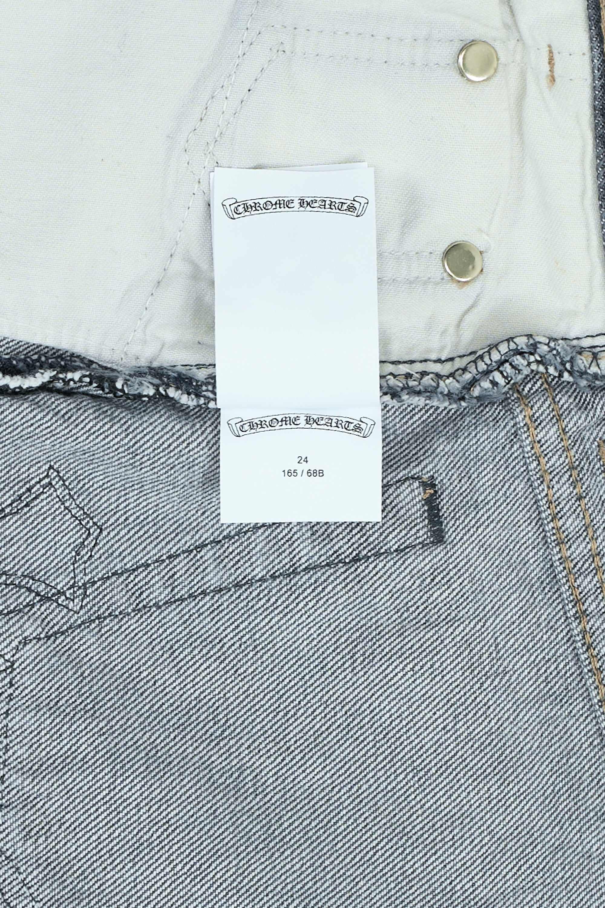 Levi's 501 Denim & Leather Cross Patch with Silver Cross Jeans Black