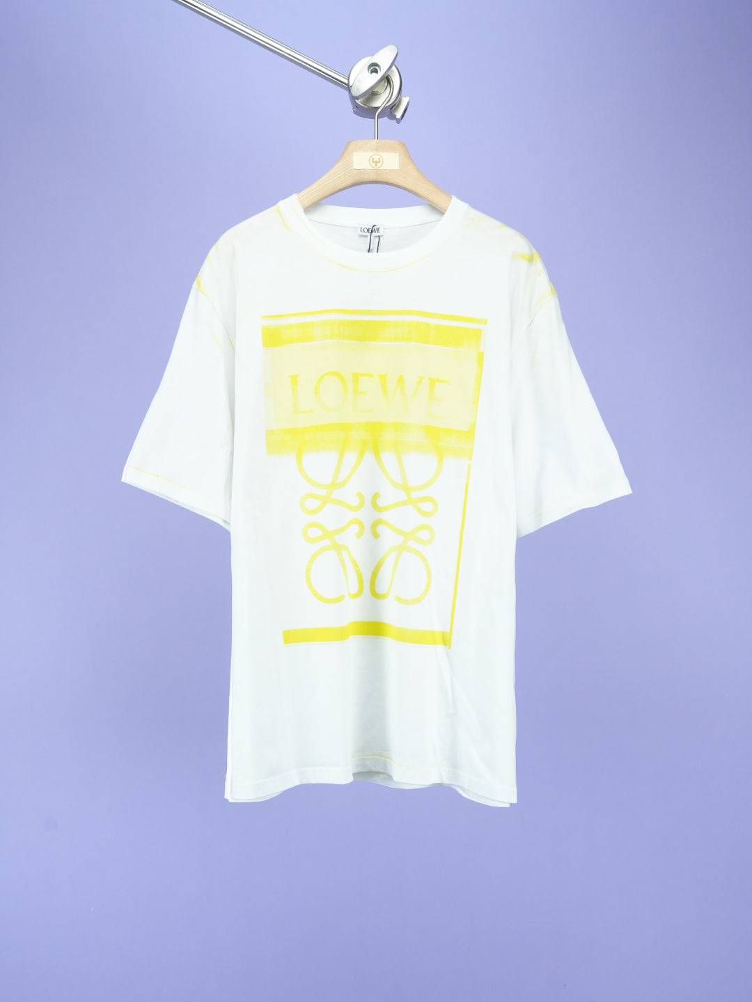 Photocopy Anagram T-shirt White/Yellow