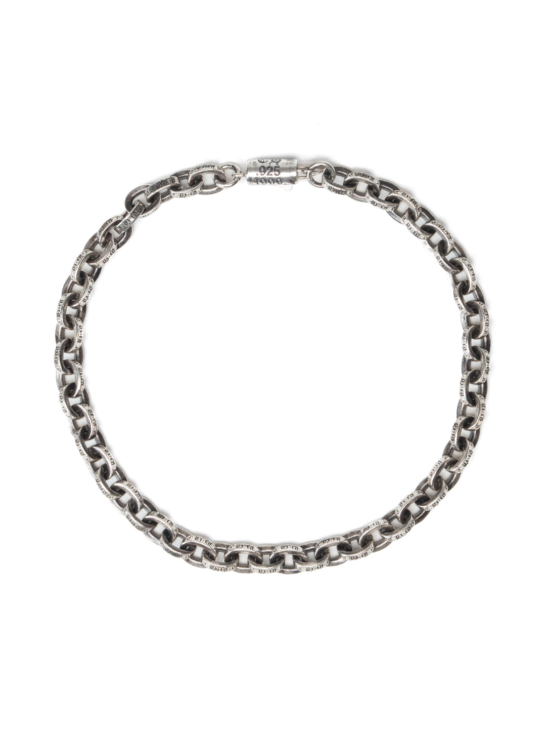 Paper Chain Bracelet Silver